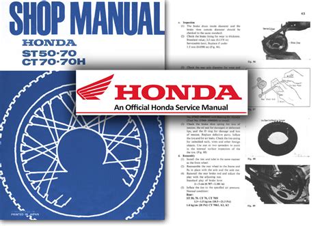 Honda st50 st70 ct70 shop service repair workshop manual 1. - Sony kv 27fs12 trinitron color tv service manual.