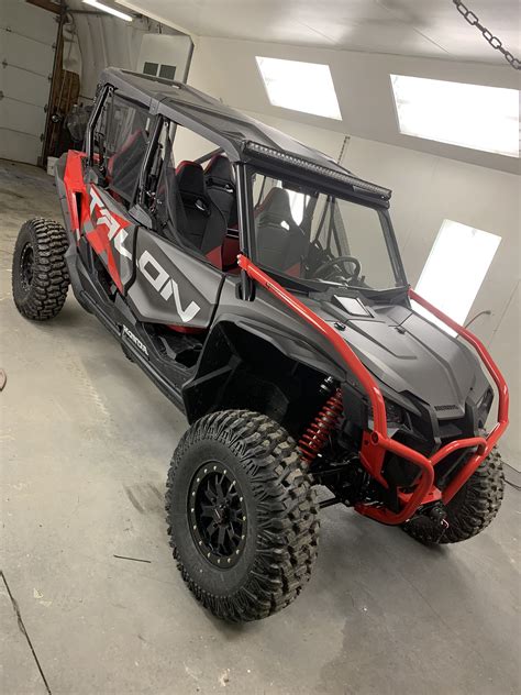 Honda talon 4 seater for sale. This new Talon really extends our Talon family line, bringing you a four-seat model built for rugged, wide-open terrain like our two-seat Talon 1000R. Plus, like the other models in our Talon line, the 2023 Honda Talon 1000R-4 FOX Live Valve is loaded with updates: Better mud and weather protection. New full-coverage doors with more storage. 