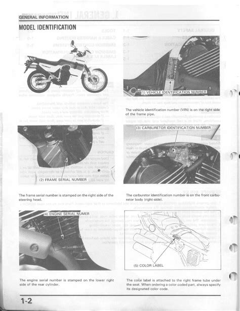 Honda transalp 600 service repair manual 86 01. - Einfache leben oder der schnelle tod..