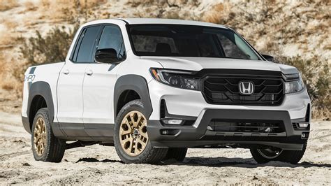 Honda truck 2023. 2024 2023 2022. Highs Drives like a car but can handle truck stuff, segment-best cabin look and feel, new XRT trim adds a hint of rugged attitude. Lows Base engine lacks pep, upper trims lack easy ... 