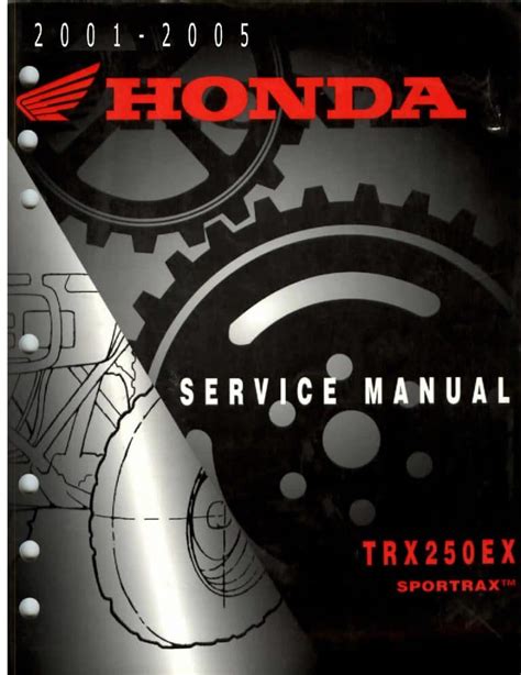 Honda trx 250 ex service manual. - Traffic highway engineering garber solution manual.
