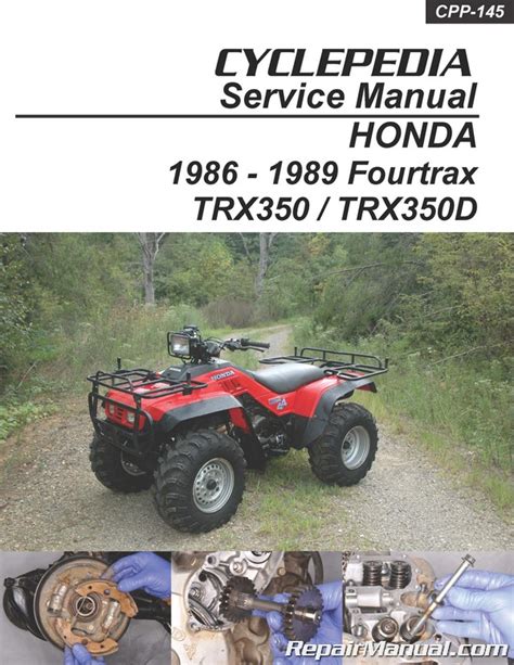 Honda trx 350 foreman 1986 1989 factory service repair manual. - How to kill the ball mike dunaway.