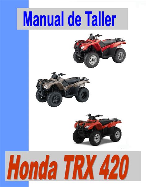 Honda trx 420 manual de servicio gratis. - Guía de comando ccna portable ios.