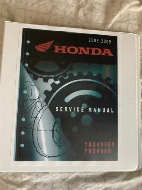 Honda trx400ex trx400x workshop manual 2005 2006 2007 2008 2009. - Structural dynamics and vibration in practice an engineering handbook.