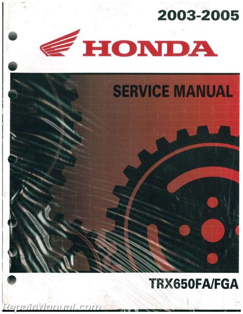 Honda trx650 fa ga rincon 03 05 repair manual. - Parks textbook of prentive and social medicine 22 e.