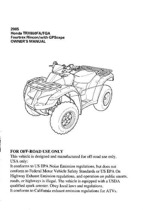 Honda trx650fa rincon workshop repair manual. - 1990 club car golf cart repair manual.