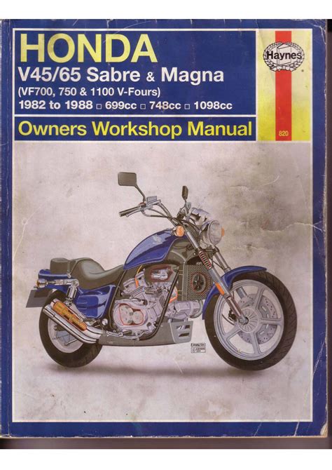 Honda v45 sabre v45 magna service repair manual 1982 1985. - Manual de reparación del motor nissan ga13.