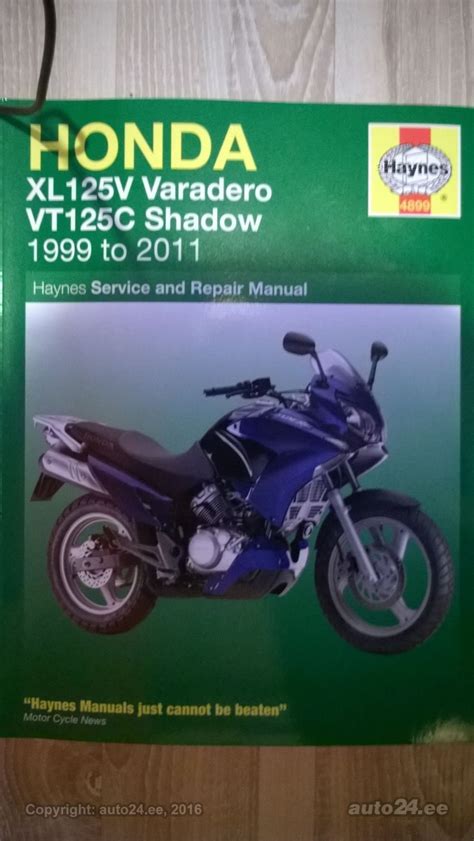Honda varadero 125 manuale di servizio. - Introduction to mechatronics and measurement systems solutions manual.