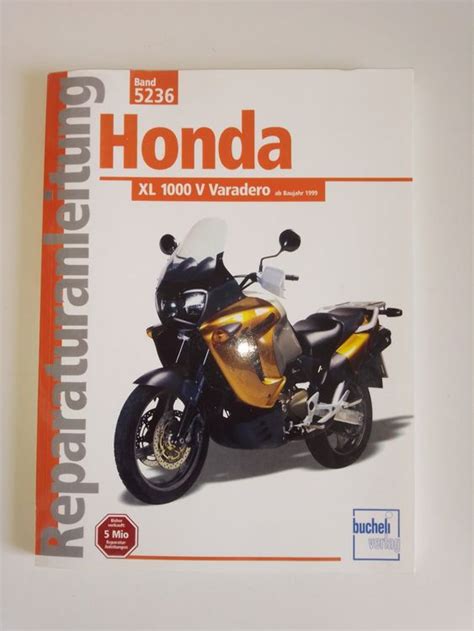 Honda varadero xl1000 v service reparaturanleitung. - La sal de la tierra spanish edition.