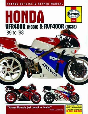 Honda vfr400 nc30 full service repair manual. - På bokjakt i egna hyllor och andras..