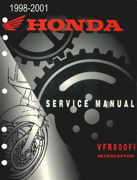 Honda vfr800fi interceptor motorcycle service repair manual 1998 1999 2000 2001. - Hvordan er det at vaere gammel.
