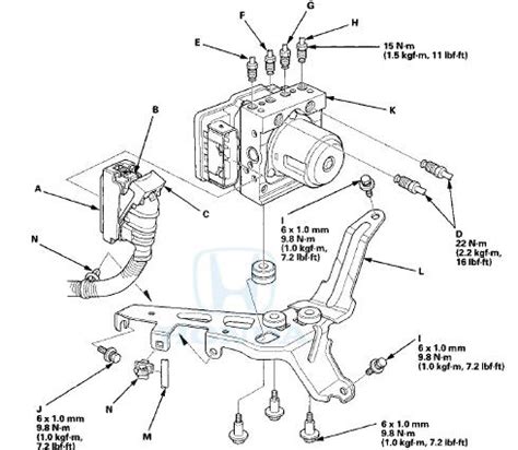 Honda vsa modulator.  VSA Modulator-Control Unit Removal and Installatio...