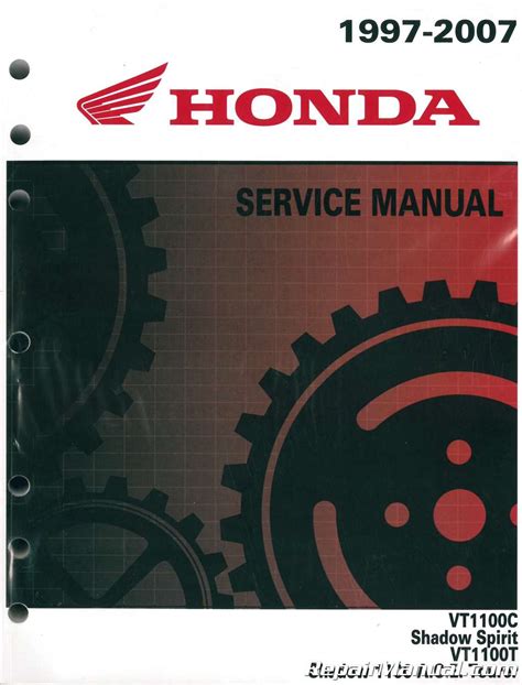 Honda vt1100c vt1100t shadow spirit a c e tourer full service repair manual 1997 2003. - 13 hp briggs and stratton engine manual.