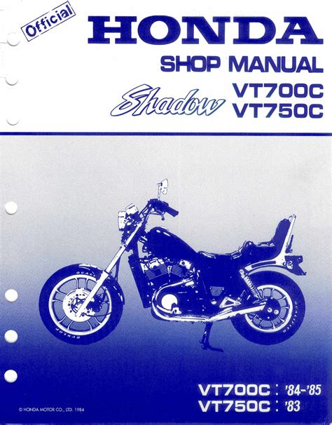 Honda vt750c shadow 86 service manual. - Manuale di riparazione della macchina da cucire singer 1950.