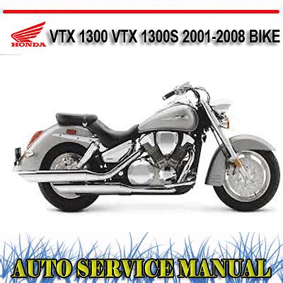 Honda vtx 1300 vtx 1300s 2001 2008 bike repair manual. - Myers ap psychology study guide answers 8.