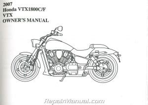 Honda vtx 1800 r 1 owners manual. - Keeping up with the quants your guide to understanding and.