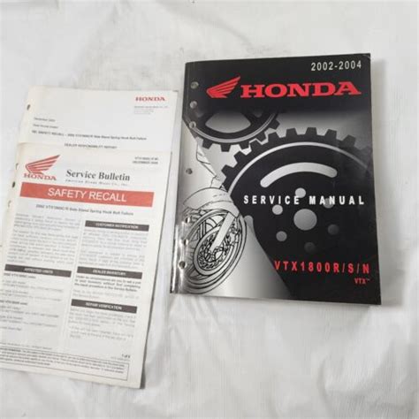 Honda vtx 1800 r owners manual. - 2005 buick lesabre le sabre service shop repair manual set oem w unit books new.