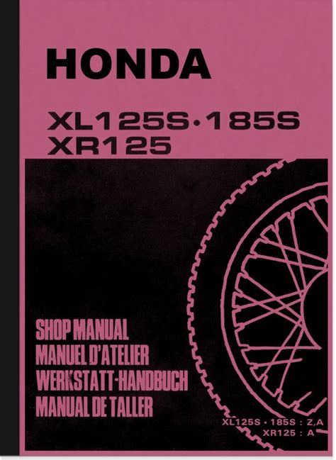 Honda xl 125 manual parte encendido. - Manual de servicio reparación de gama.