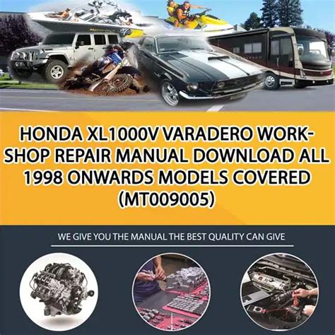 Honda xl1000v varadero workshop repair manual 1998. - Alberto torres e o thema da nossa geração..