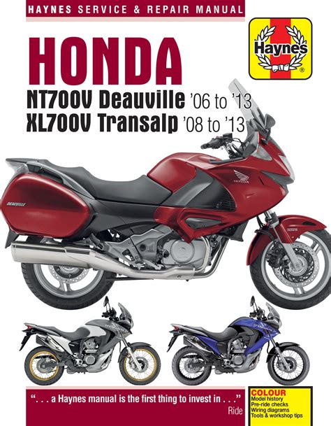 Honda xl700v xl700va transalp workshop manual 2007 onwards. - John deere 790 tractor repair manual.
