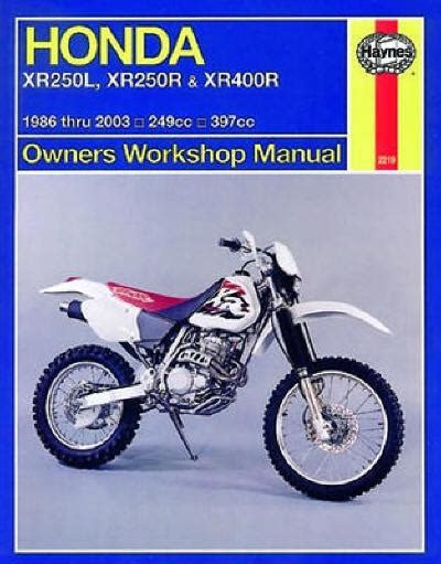 Honda xr250 y xr400 1986 2001 serie de manuales de taller para propietarios de haynes. - Terex rh170 hydraulic excavator service repair manual.