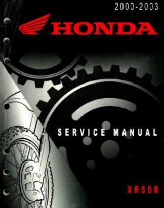 Honda xr50r service manual repair 2000 2003 xr50. - Healing from heaven pastor chris oyakhilome phd.