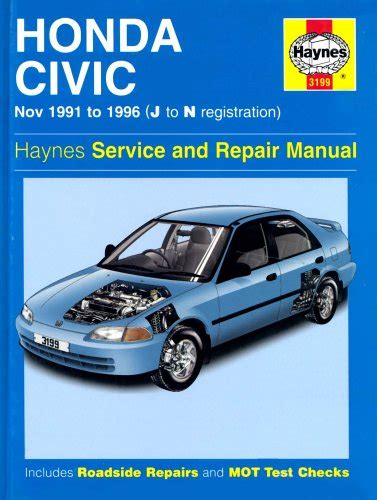 Full Download Honda Civic 91 96 Service And Repair Manual Haynes Service And Repair Manuals By Mike Stubblefield