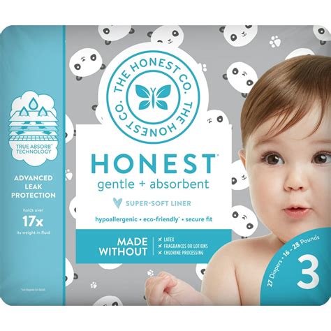 Honest Diapers, Size 1, 8-14 Pounds, Rose Blos