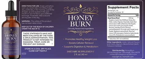 Honey Burn Reviews (Beware from SCAM) Honey Comb Ingredients to Lose Weight?