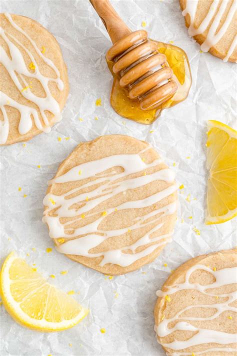 Honey Lemon Shortbread Cookies - Rachel Cooks®