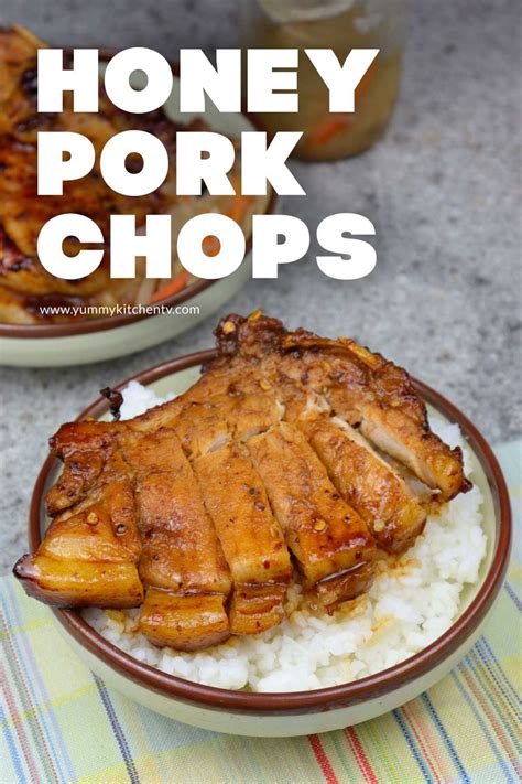 Honey Pork chops -with just 3 ingredients- Yummy Kitchen