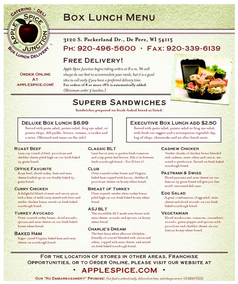 Honey baked ham menu pdf. The Honey Baked Ham Company Unveils New Handcrafted Sandwiches and Salads ATLANTA, GA (Oct. 1, 2019) – As a part of an ongoing brand refresh, The Honey Baked Ham Company announces new additions to the lunch menu. 