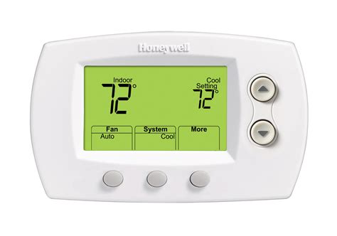 Honeywell 5000 user manual. 28. Cool temperature range stop. 50 Min. cool temperature setting is 50°F (10°C) [Other options: 51–99°F (10.5°C to 37°C)] Functions 13 and 16 only available on the 6000 series; function 26 only available on the 5000 series. 5. Printed in U.S.A. on recycled paper containing at least 10% post-consumer paper fibers. 