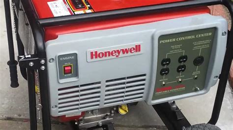 Honeywell 5500 watt Gen - YouTube