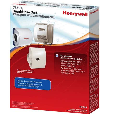 Honeywell HC26A1008/U Pad for He200, He250, He260, He265, He300, He360 ...