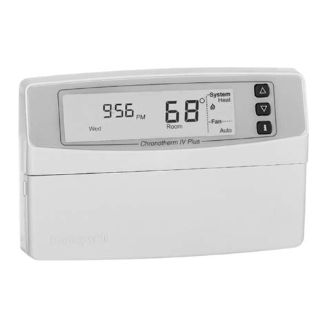 Honeywell chronotherm i v programmable thermostat manual. - Law and economics cooter solution manual 6th.