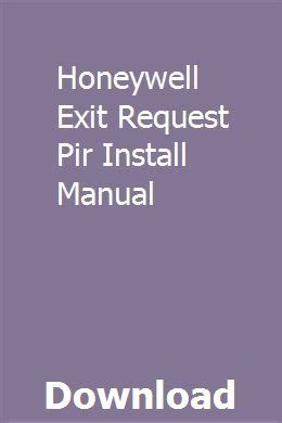Honeywell exit request pir install manual. - Options futures and other derivatives solutions manual 7th edition free.