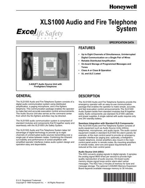 Honeywell fire alarm system manual xls1000. - Manuale di servizio roland vs 840 vs840 vs 840s vs840s.