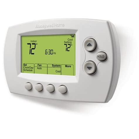C7735A1000 Return Air Sensor, THM5320R1000 Equipment Interface Module, TH6320R1004 Wireless FocusPRO® 5-1-1 Programmable Thermostat. Utility Rewards. No. Stages. Up to 3 Heat/2 Cool Heat Pump Systems, Up to 2 Heat/2 Cool Conventional Systems. Modes of Operation. Heat, Cool, Auto, Off, Emergency Heat.. 