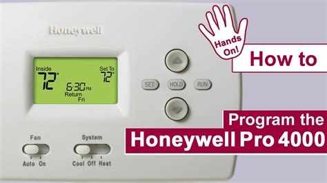 Canceling Overrides To cancel either a temporary or permanent override, press the "Run" button. This will revert the thermostat back to the temperature programmed for the current scheduled period. The word "Hold" will disappear from the screen. Resume Schedule The thermostat will now resume its programmed schedule.. 