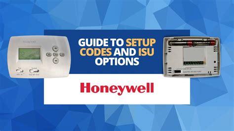 Honeywell t4 isu settings. Things To Know About Honeywell t4 isu settings. 