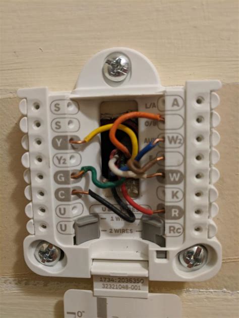 The standard number of wires on a digital thermostat with a lighted LED display is five. This would be a non-battery-operated unit that controls a basic furnace and air conditioner. If you need to refer to a six-wire thermostat wiring diagram to connect your HVAC system, it's because the system has one of the following features: second-stage …. 