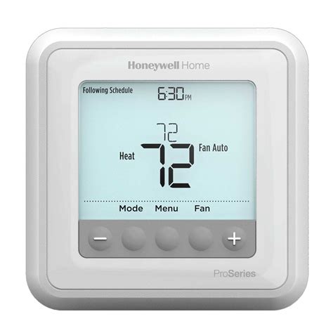 38 Reviews. 5 out of 36 (14%) reviewers recommend this product. Write a Review. Your Schedule, Your Way. With the innovative T6 Pro Programmable Thermostat, you can …. 