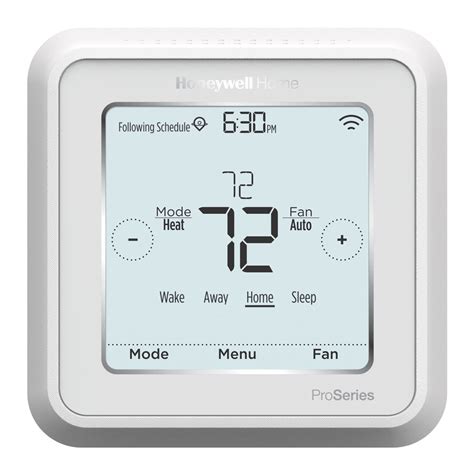 Honeywell 6000 Series: If your thermostat falls under the Honeywell 6000 Series category, make sure the thermostat is turned on. Then, press and hold the "Fan" button as well as the "Up" arrow. Hold these for about five seconds, then release them. Press the button on the bottom left until you see "39" on the display.. 