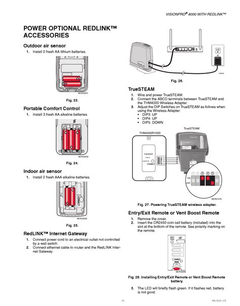 View and Download Honeywell TH8320R1003 installation manual online. VisionPRO 8000 with RedLINK. TH8320R1003 thermostat pdf manual download. Table of Contents: Specifications - Page 3; System Installation - Page 6; Installing Equipment Interface Module (If Used) - Page 8; Selecting.... 