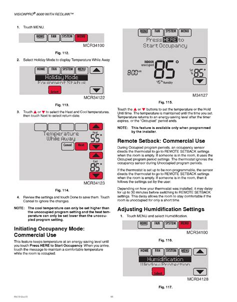 Following pdf manuals are available: Honeywell TH9421C1004 Touch-screen Programmable Thermostat User Manual. Following pdf manuals are available: Honeywell .... 