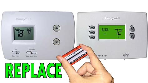 Release the thermostat from its wall plate by