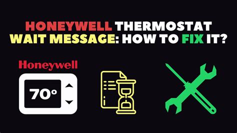 Honeywell wait permanent hold. Make sure the desired temperature is set lower than the inside temperature. • Check circuit breaker and reset if necessary. • Make sure power switch for heating & cooling system is on. • Make sure furnace door is closed securely. • Wait 5 … 