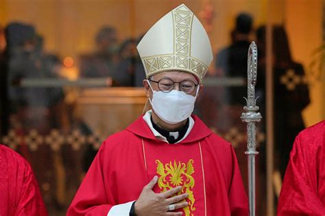 Hong Kong bishop visits Beijing on historic trip