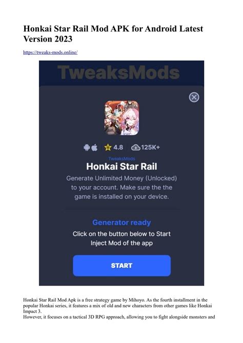 Honkai Star Rail Mod APK for Android Latest Version 2023 by honkai star